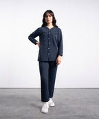 Fleece Button Down Shirt - Halo Retail