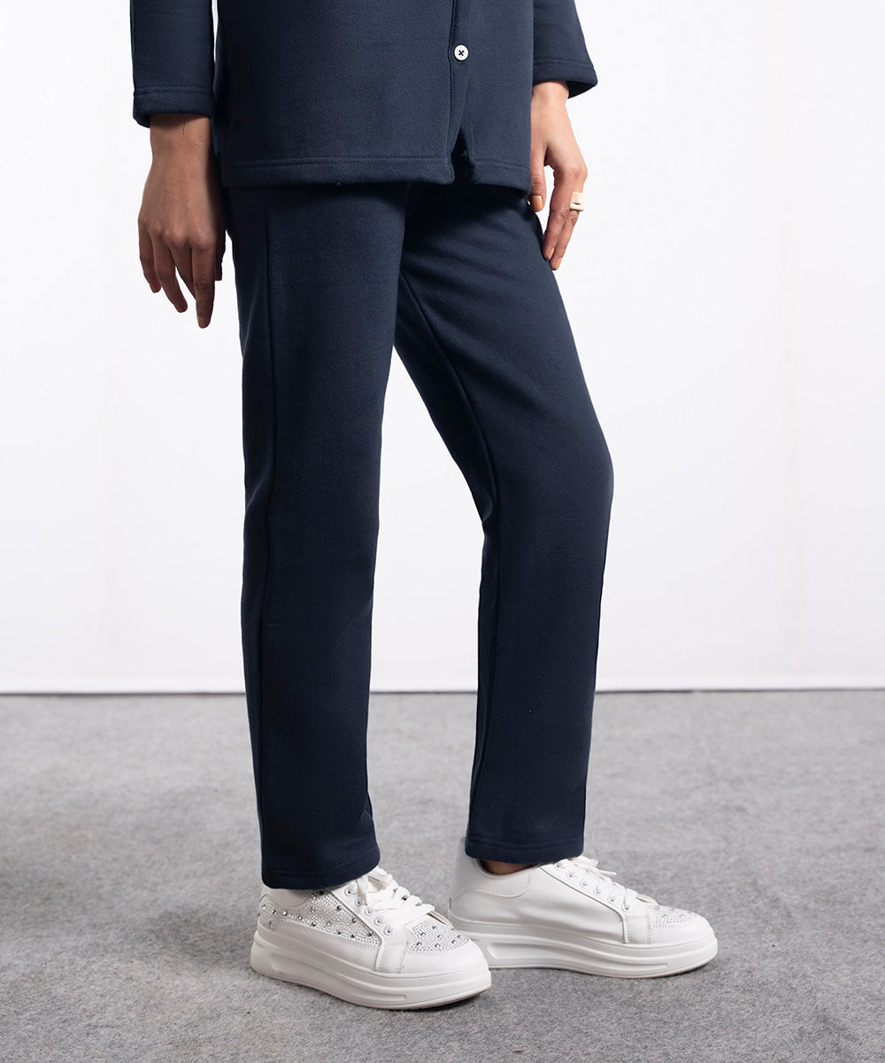 Fleece Straight Fit Pants