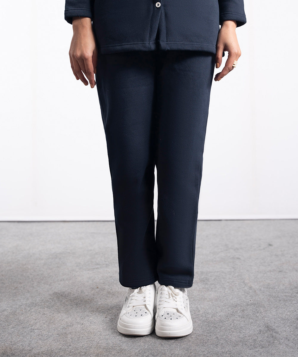 Fleece Straight Fit Pants