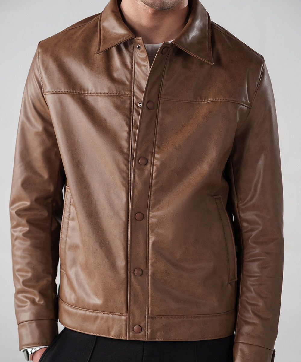 Brown Leather Jacket