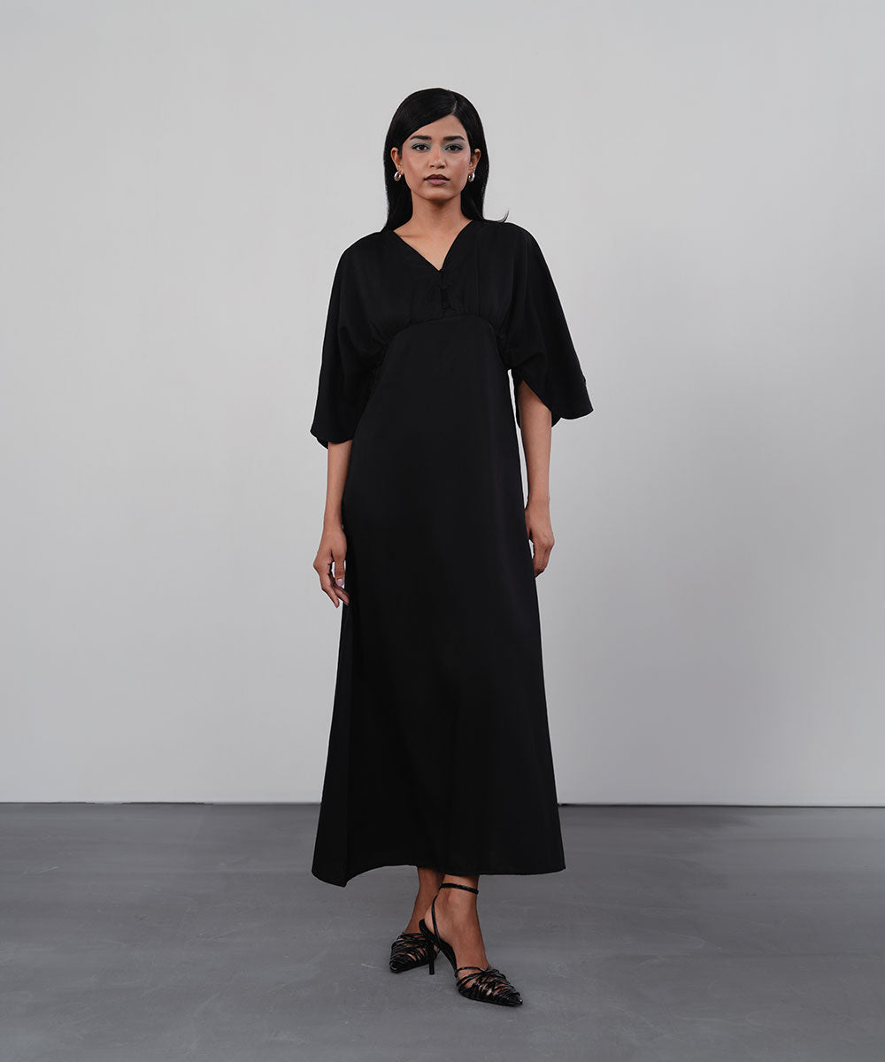 Black Silk Muse Dress