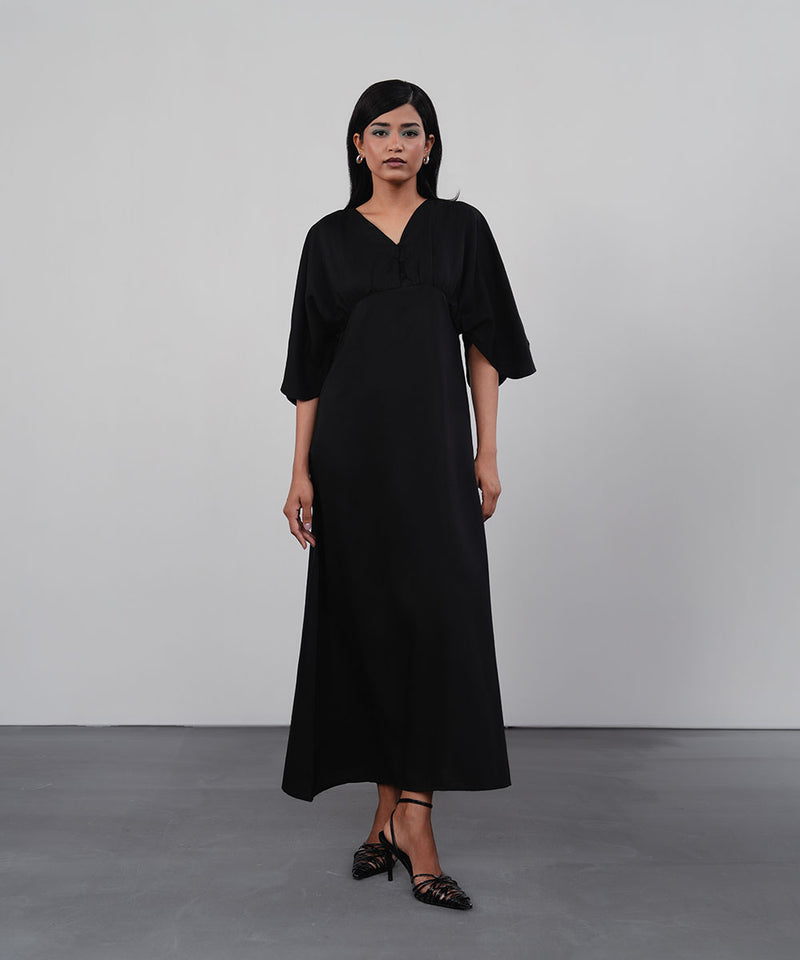 Black Silk Muse Dress