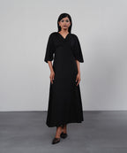 Black Silk Muse Dress