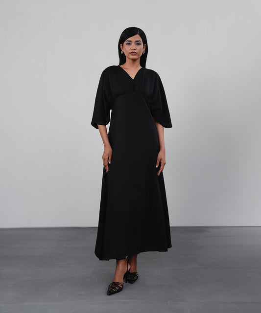 Black Silk Muse Dress