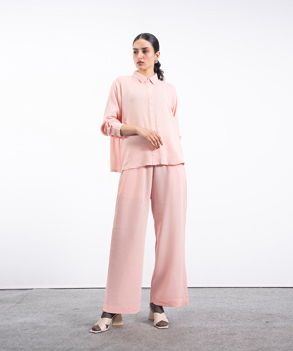 Pink Button Down Shirt - Halo Retail