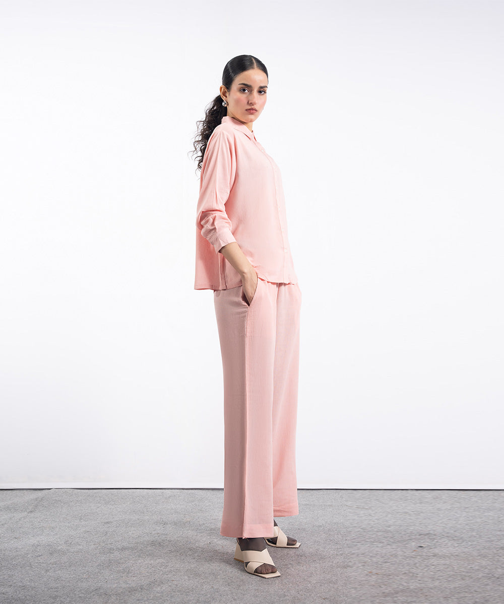 Pink Button Down Shirt - Halo Retail
