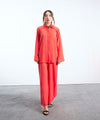 Red Button Down Shirt - Halo Retail