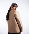 Beige Short Length Coat - Halo Retail