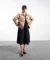 Beige Short Length Coat - Halo Retail