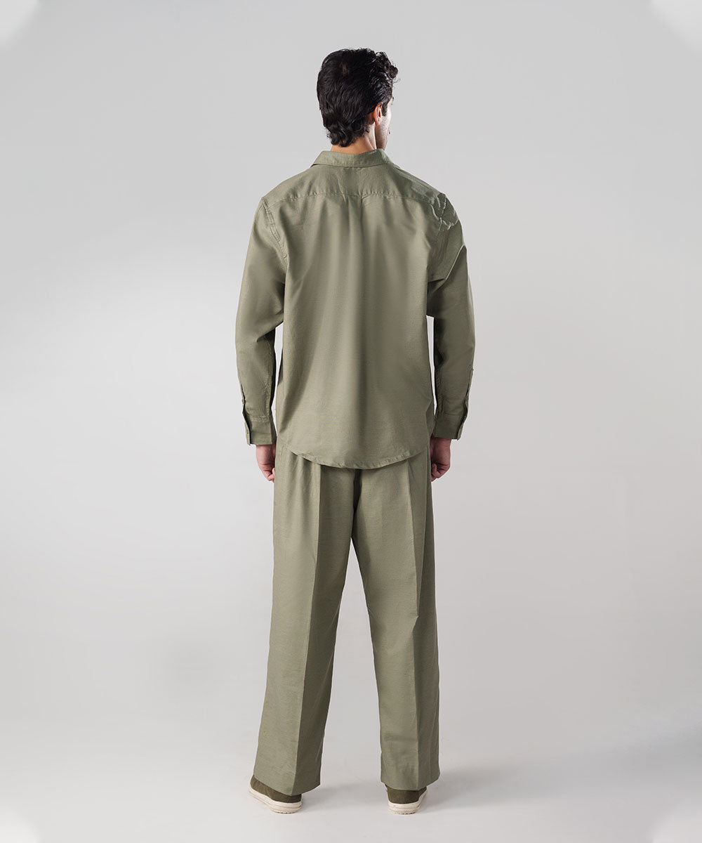 Sage Button Down Shirt