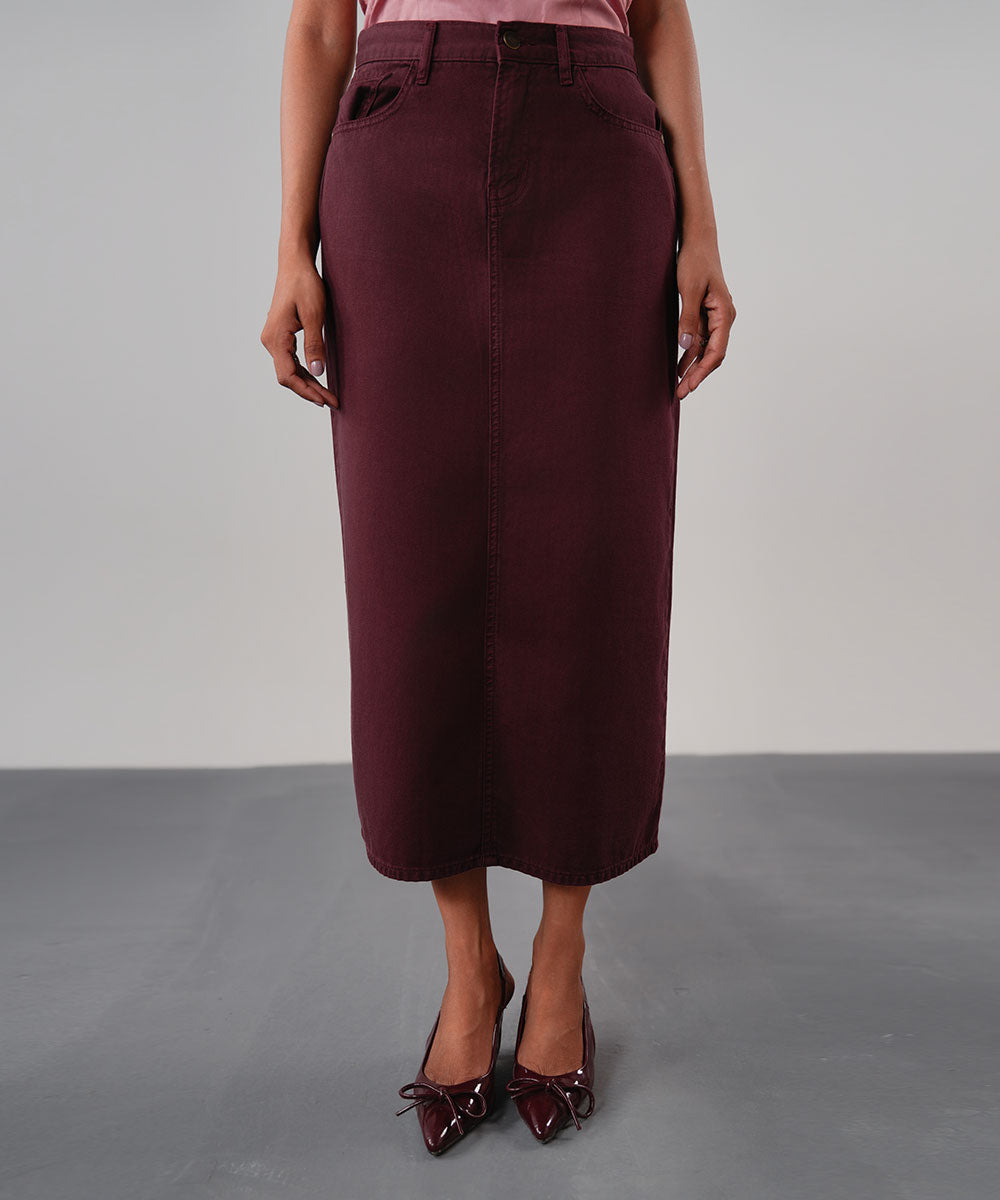Merlot Skirt