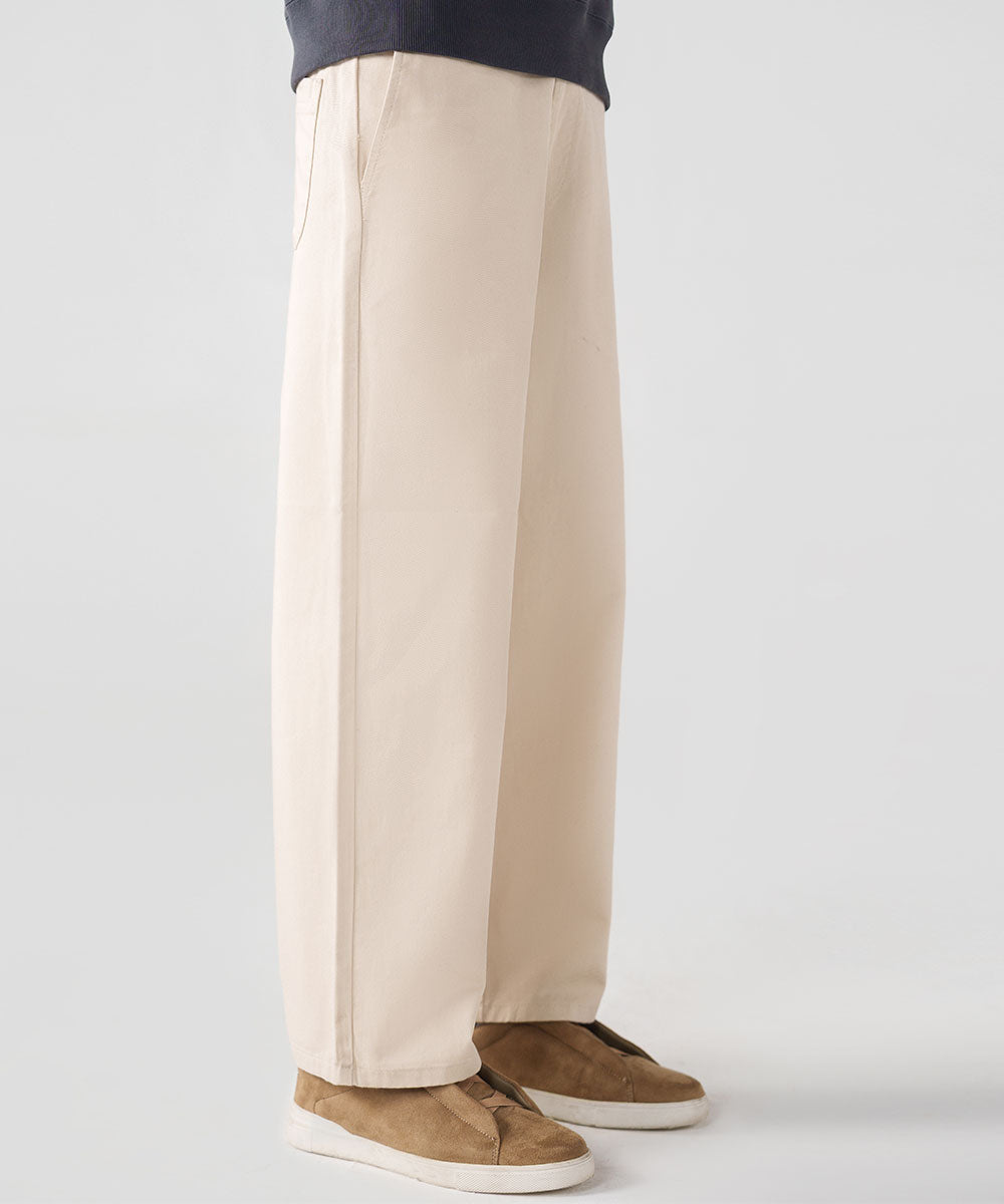 Ecru Straight Pant