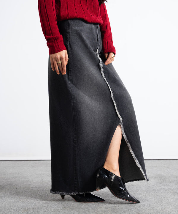 Front Open Frey Skirt - Halo Retail