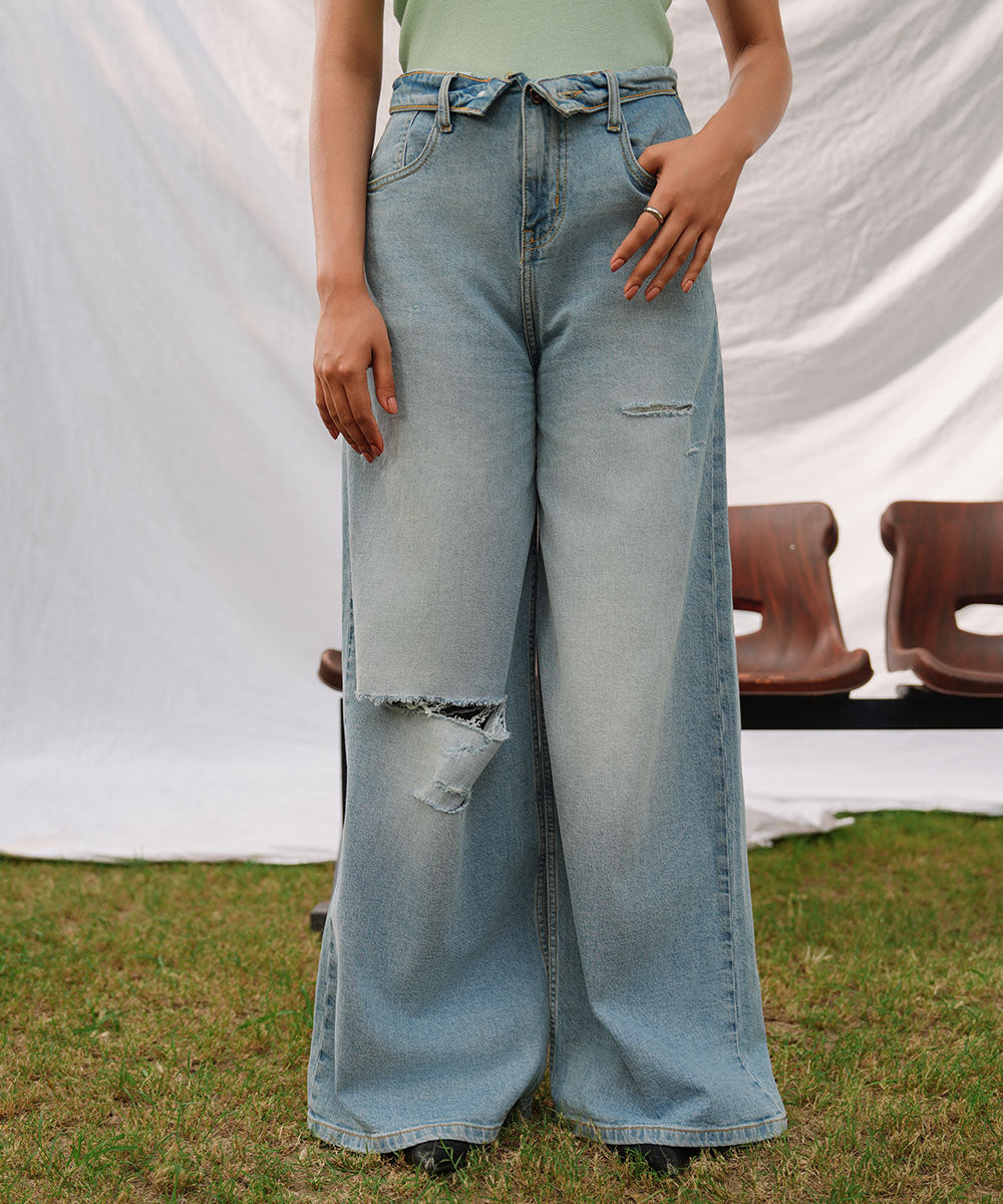 Slouchy Blue Denim