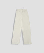 White High Waist Pants - Halo Retail