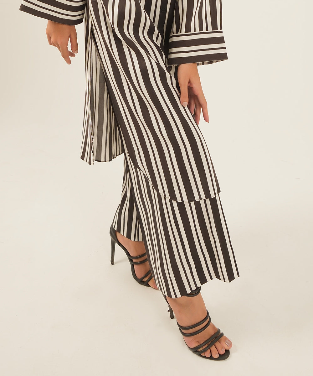 B&W Stripper Pants - Halo Retail