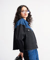 Two-Tone Denim Shacket - Halo Retail