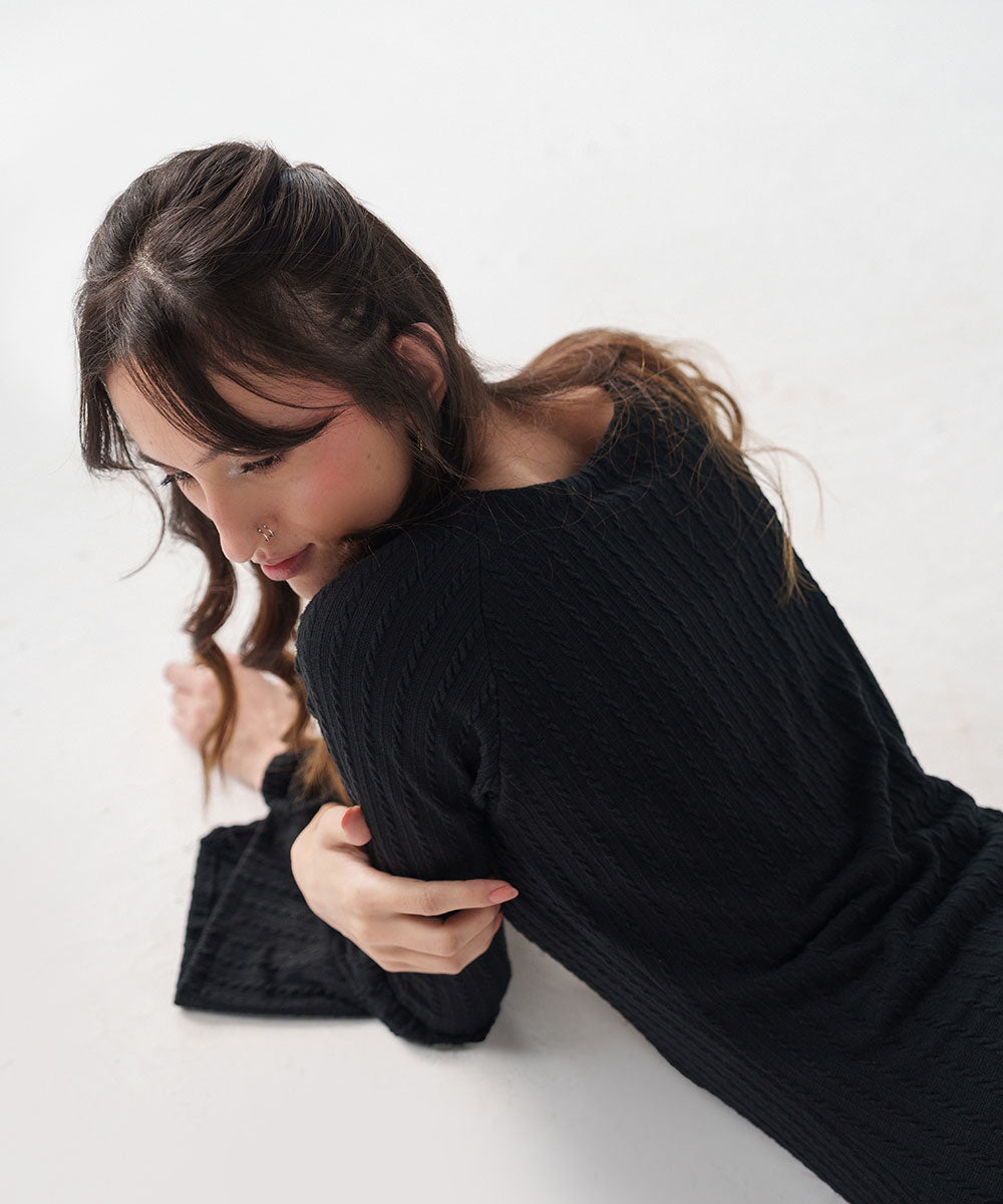 Black Flared Dress