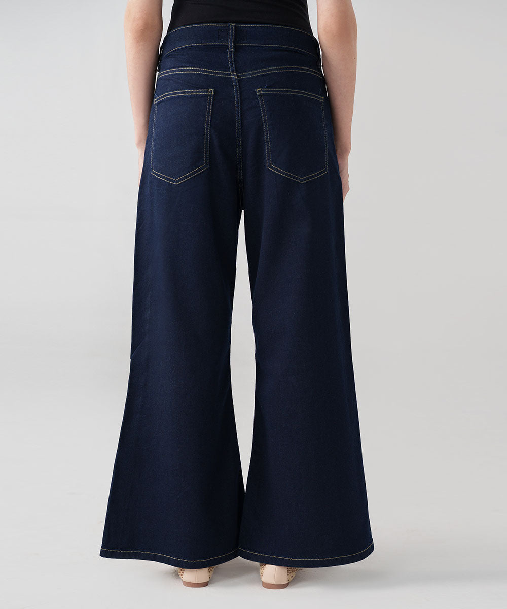 Indigo Flared Jeans
