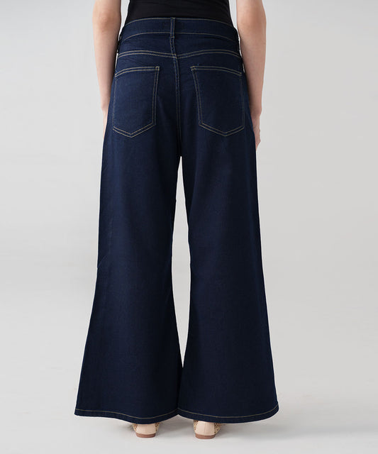 Indigo Flared Jeans