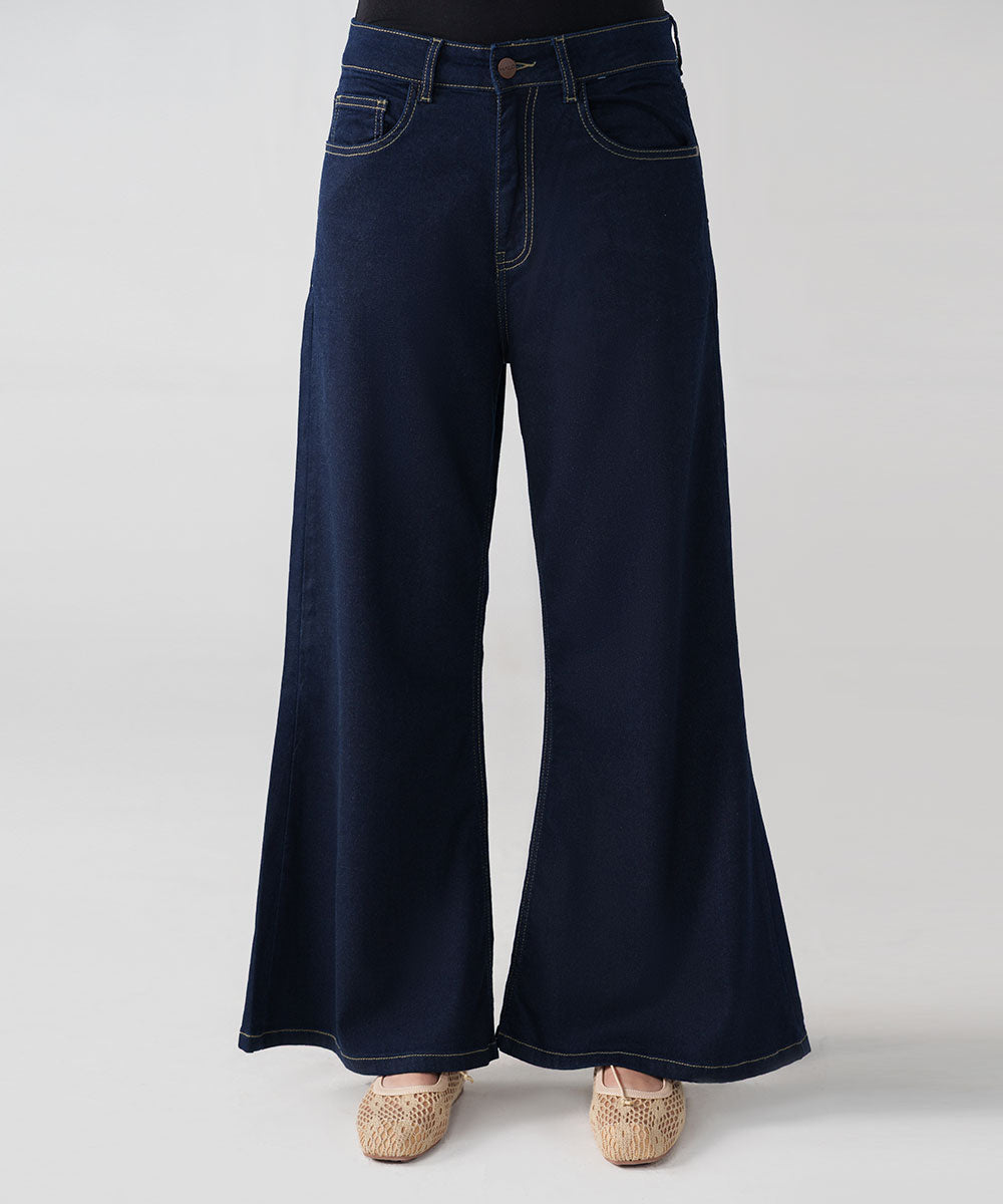 Indigo Flared Jeans