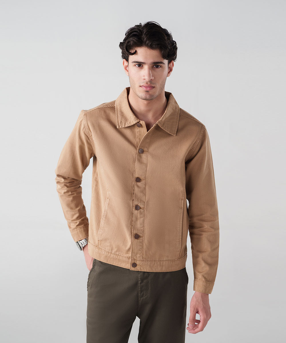 Tan Classic Jacket