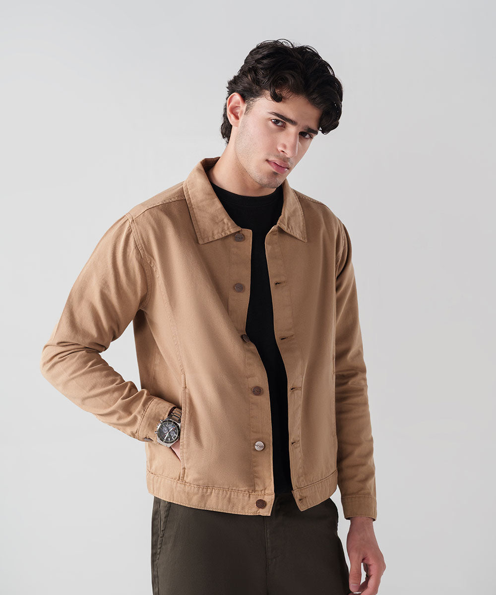 Tan Classic Jacket