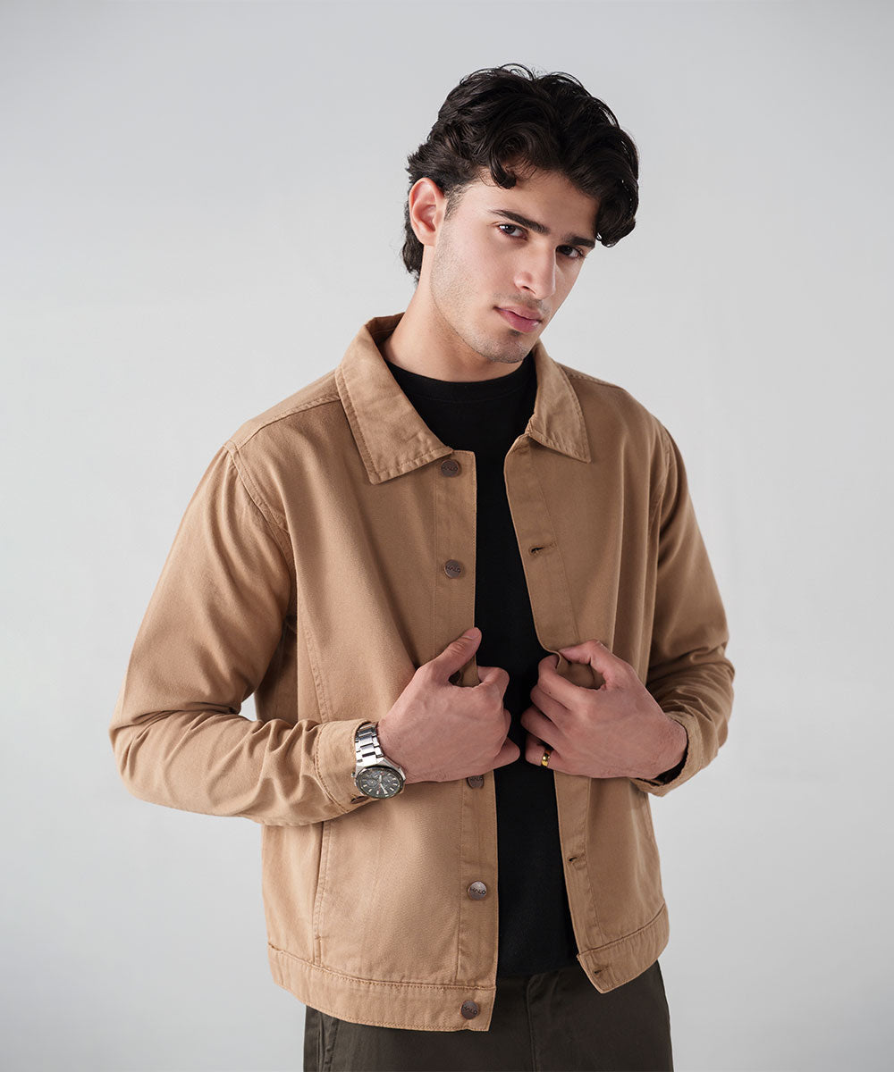 Tan Classic Jacket