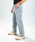 Light-Wash Blue Jeans