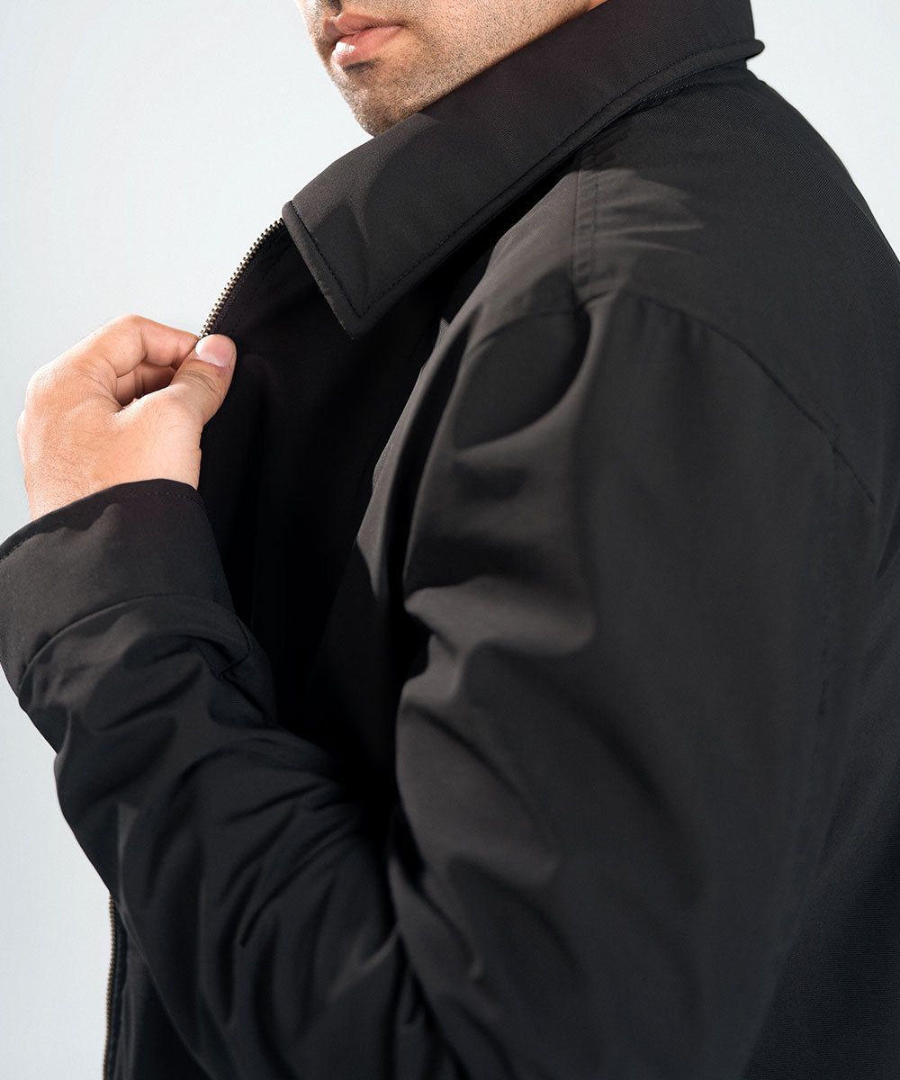 Black Harrington Jacket