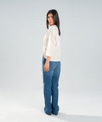 Textured Cinch Top