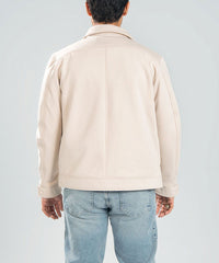 Beige Zip Jacket