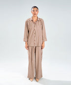Wide Striped Pants