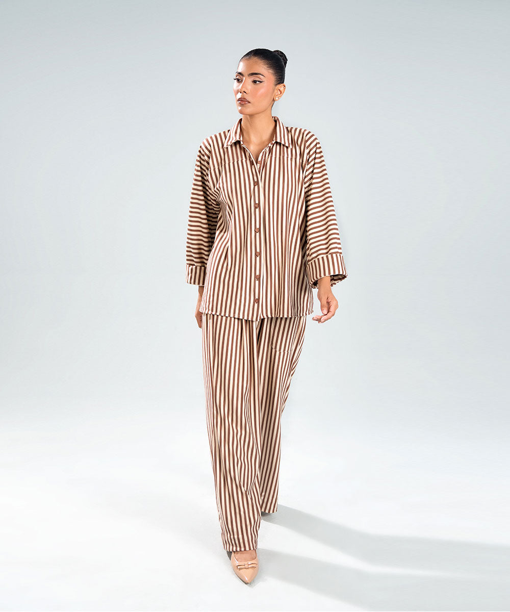 Striped Lounge Shirt