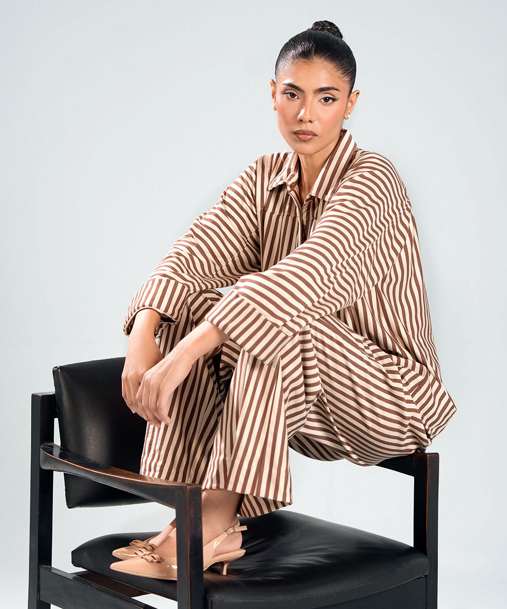 Striped Lounge Shirt