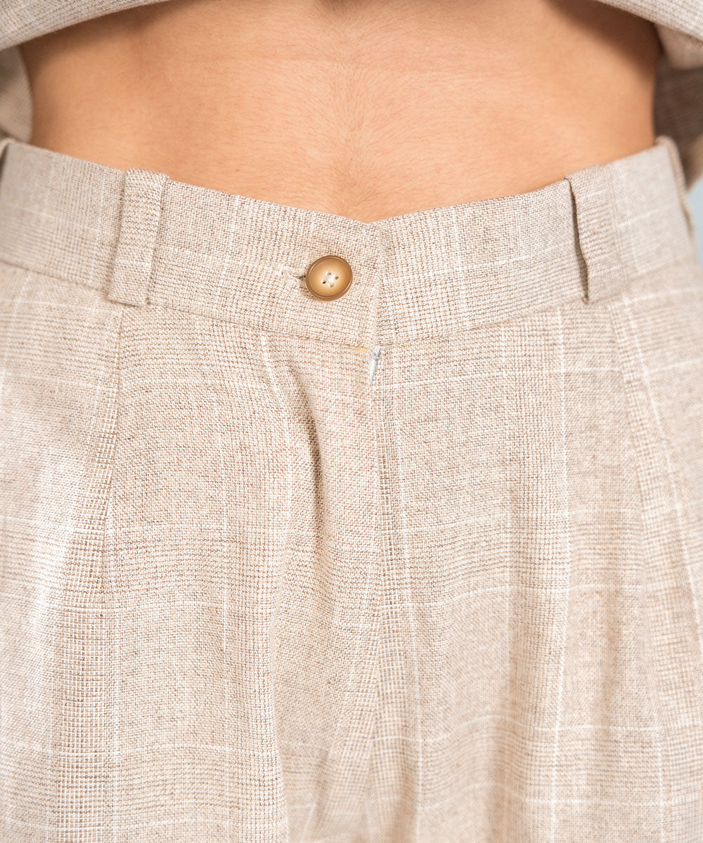 Neutral Tailored Trousers