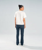 Dark-Wash Straight Jeans