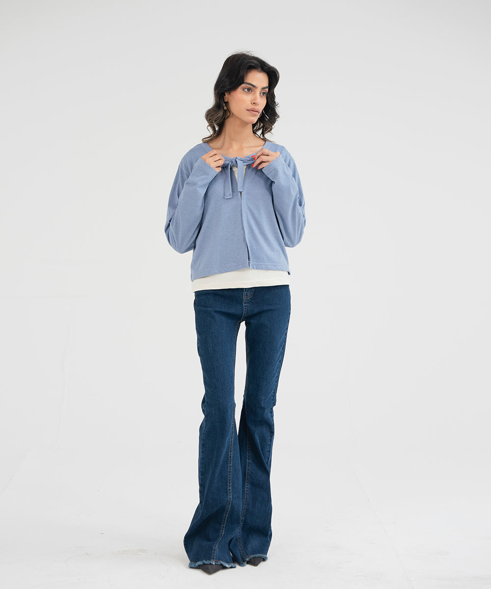 Bow Tie Cardigan - Halo Retail