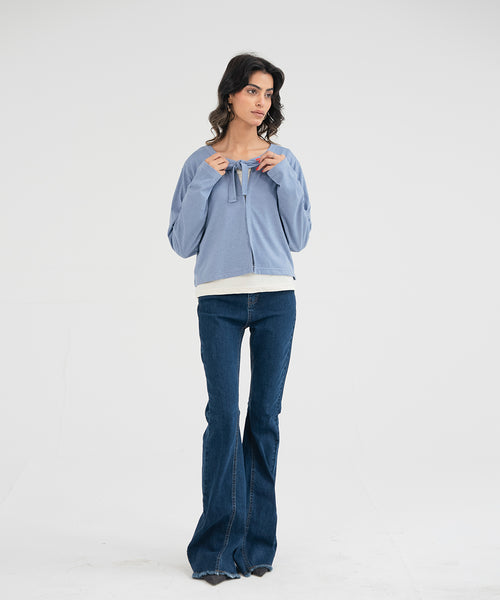 Bow Tie Cardigan - Halo Retail