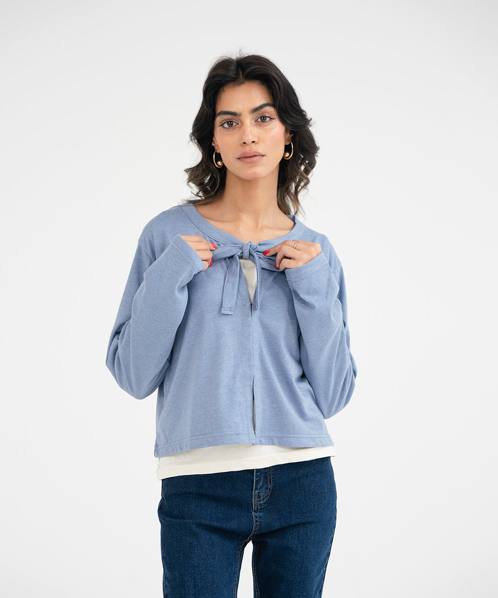 Bow Tie Cardigan - Halo Retail