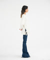Oversized Slit Open T-Shirt - Halo Retail
