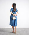 Mid Blue Denim Frock - Halo Retail