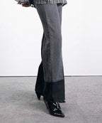 Two Tone High waist jeans - Halo Retail