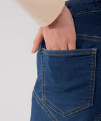 Midnight Contour Knitted Denim - Halo Retail