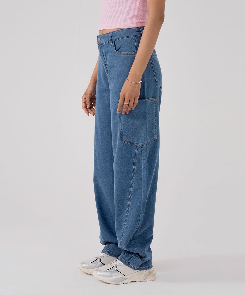 Linea Knitted Barrel Pants - Halo Retail