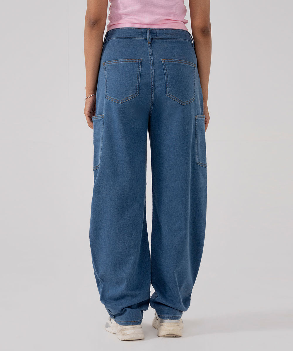 Linea Knitted Barrel Pants - Halo Retail