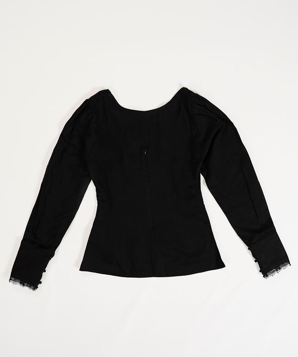 Midnight Sculpted Top