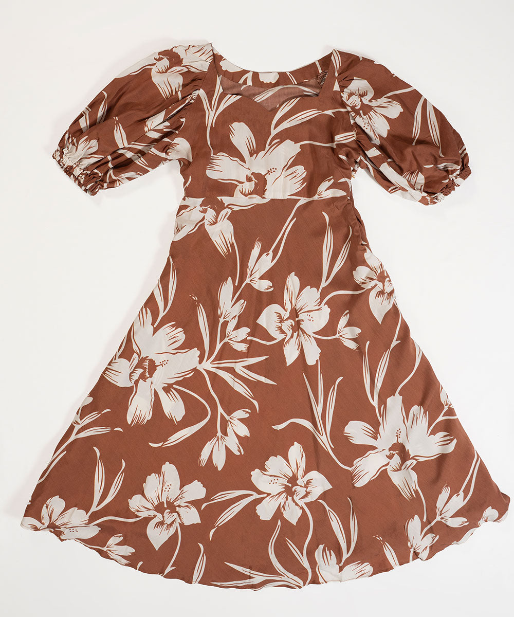 Cocoa Bloom Dress