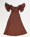 Terra Umber Luxe Dress