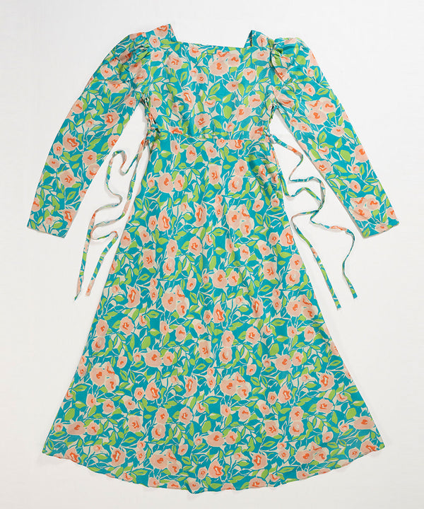 Soft Meadow Cinch Waist Dress